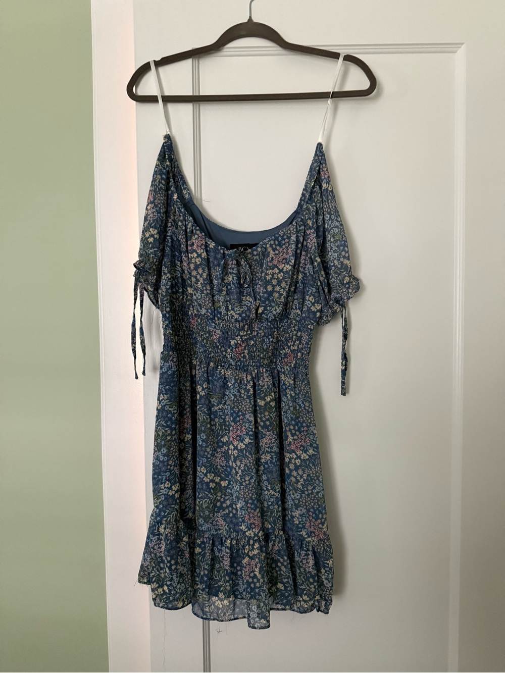 Blue Floral  Sundress